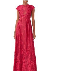 ML Monique Lhuillier Gown | Berry